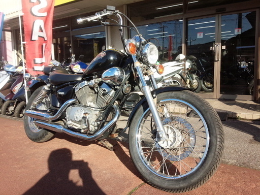 NO.2572　ＸＶ２５０ビラーゴ　空冷Ｖツイン２５０ｃｃ　アメリカン　ブラック　☆彡