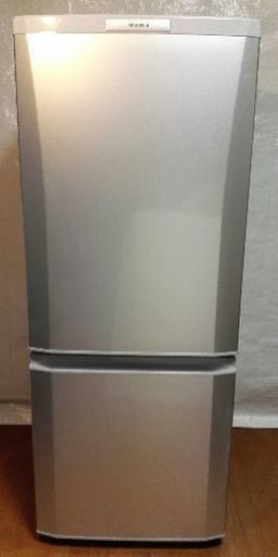三菱冷凍冷蔵庫2ドア146L MR-P15S-Sシルバー 11年製美品 配送無料