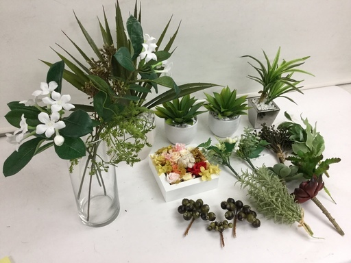 観葉植物 フェイクグリーン大量セット（1枚目のが全部です）