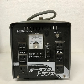 即日受渡可❣️育良精機 ポータブル トランス 8500円