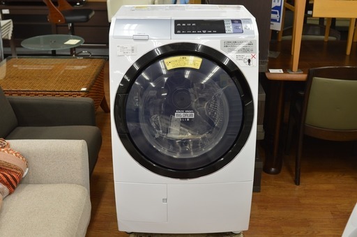 HITACHIのドラム式洗濯機