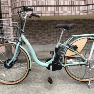 2019年製：新車！　１台限定！ブリヂストン　26インチ電動　フロンティアＤＸ　ブルー　内装3段変速　鹿児島市より