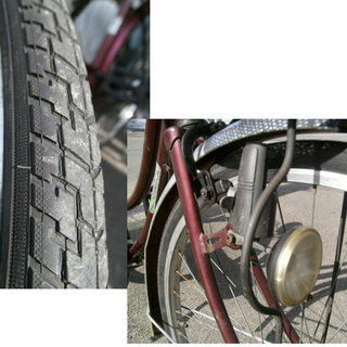 その他 札幌【26インチ自転車② ママチャリ】3段変速 ヘッドライト付き 