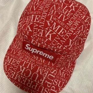 💗Supreme💗シュプリーム ボックスロゴキャップ デニム 赤 帽子