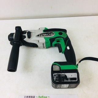 HiKOKI(旧日立工機) 14.4V コードレスロータリーハンマードリル 充電式 ...