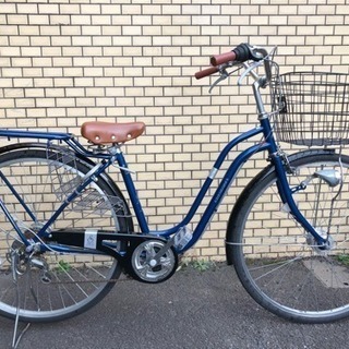 27インチ  6段変速   ノーパンクタイヤ自転車