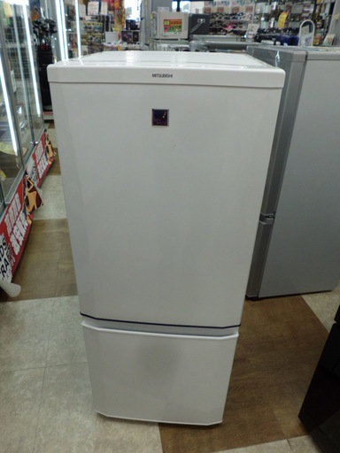 ,【引取限定】三菱　冷蔵庫　MR-P15EX　146L　2013年式【ハンズクラフト八幡西店】