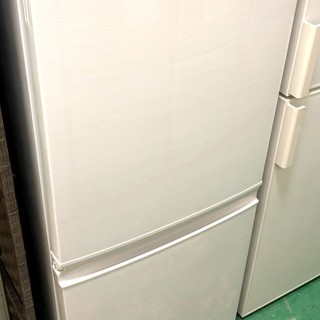 送料無料・設置無料サービス有り】冷蔵庫 2017年製 SHARP SJ-D14C-W 中古