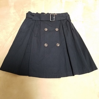 OLIVE des OLIVE トレンチ スカート 黒