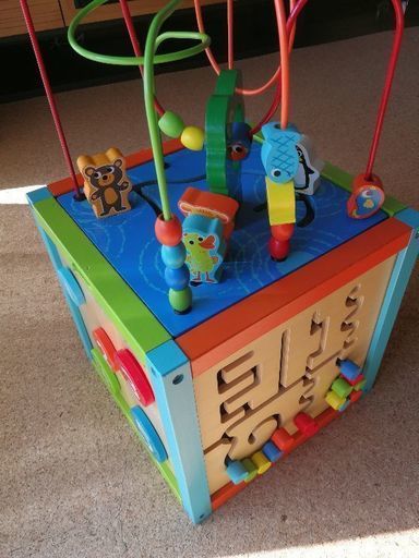 トイザらスアクティビティボックス知育玩具ビーズコースター はやぴー 津田沼のベビー用品 おもちゃ の中古あげます 譲ります ジモティーで不用品の処分