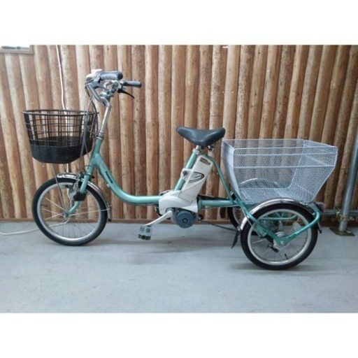 351 パナソニック かろやかライフEB 10Ah 新基準 三輪 電動自転車