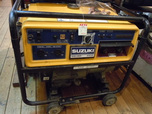 【JR-106】SUZUKI(スズキ) 発電溶接機 SVW140 中古品