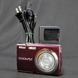 Nikon デジタルカメラ COOLPIX S230 ローズレッ...