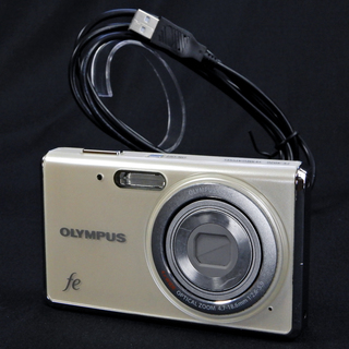 OLYMPUS デジタルカメラ FE-4020 1400万画素 ...