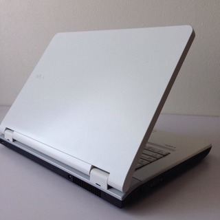 美品✨NECホワイト白♦️最大メモリ4GB最新Windows10ノートパソコン