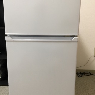 アイリスオーヤマ IRR-A09TW 冷蔵庫 2018年製 無料