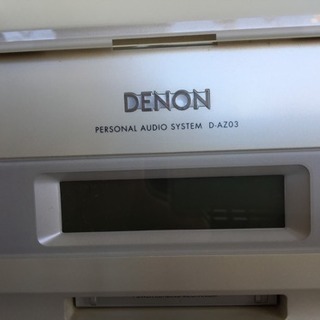 DENON CDMDラジカセ  D-AZ03