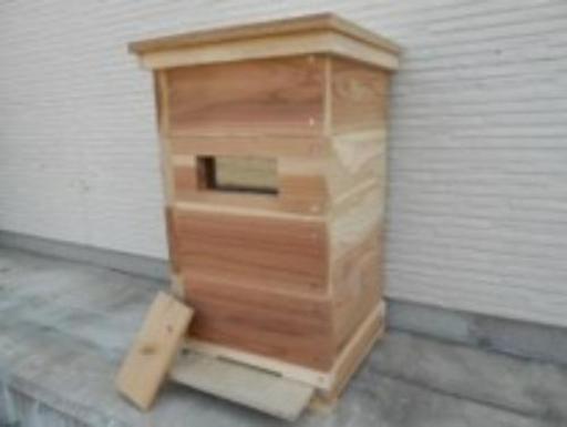 日本ミツバチ巣箱　日本蜜蜂巣箱　日本みつばち巣箱