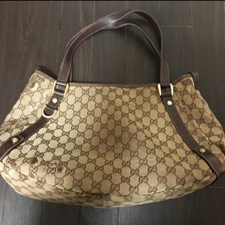 GUCCI グッチ GGキャンバス柄 トートバッグ