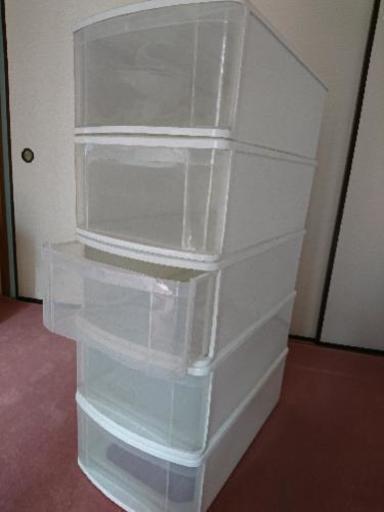 ②衣装ケース 5個セット