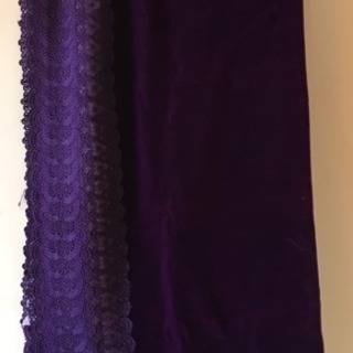 紫ショール