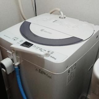 【洗濯機】SHARP:銀イオンコート5.5kg