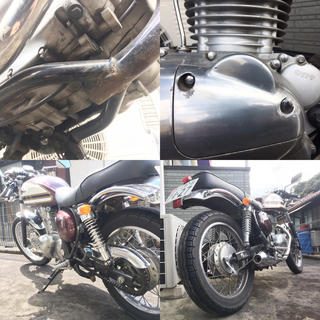 バイク カワサキ エストレヤ 250 BJ250 estrella カフェレーサースタイル