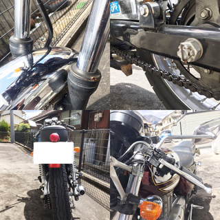 バイク カワサキ エストレヤ 250 BJ250 estrella カフェレーサースタイル