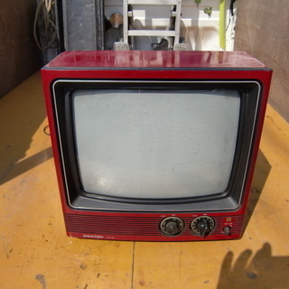 無料０円差し上げます！1982年製造ナショナル１４型カラーテレビ...