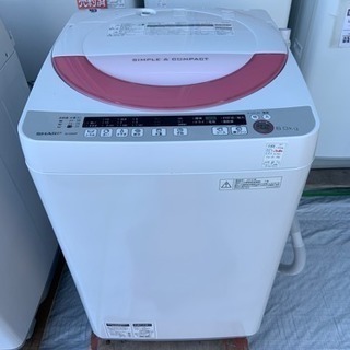 シャープ SHARP 全自動洗濯機 ES-GE60P 2015年製