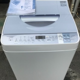 洗濯機 シャープ 2016年 洗濯乾燥機 5.5kg 1人～2人...