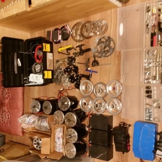 EVO　電動スクーターバッテリー・部品・電動スクーター付-アデランススマスビート美品