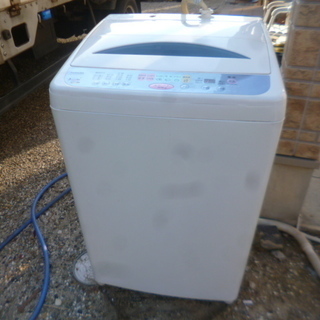 東芝 全自動洗濯機 6kg AW-601GP 2001年製 ステ...