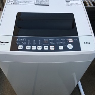 Hisense  ハイセンス  全自動洗濯機 5.5kg  20...