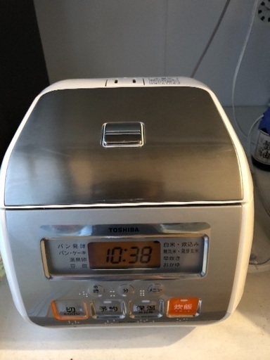 TOSHIBA 3合炊き炊飯器