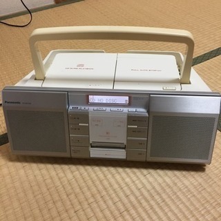 CD MD ラジオ カセットレコーダー