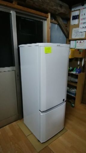 冷蔵庫　三菱168リットル　2014年型です。