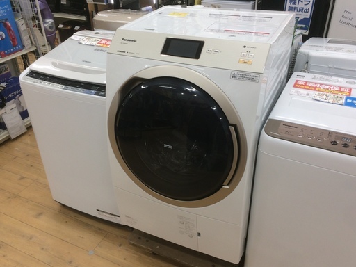 ほぼ定価の半額!?なのに1年保証の最新式ドラム式洗濯機！