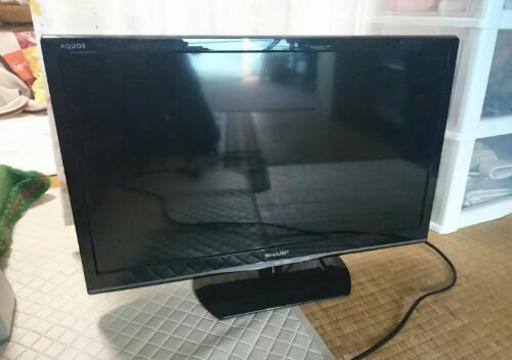 AQUOS24型液晶テレビ ジャンク品