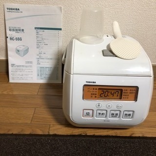 TOSHIBA 0.54Lタイプ RC-5SG 炊飯器