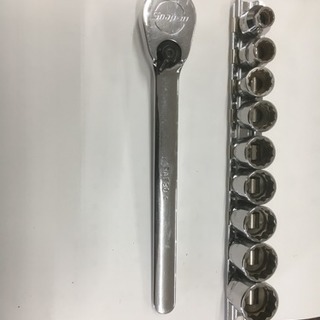 スナップオン薄型ラチェットセット