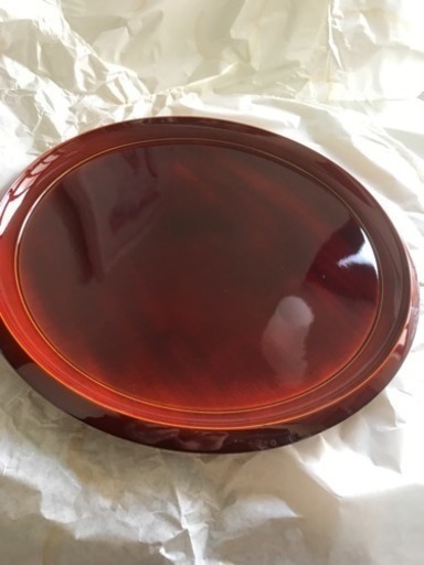 新品 飛騨春慶塗 天然木 銘々盆