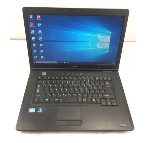 Microsoft Office 2016つき　Windows 10 64bit　Toshiba ダイナブック　Core i5 2.5GHz/新品メモリ:8GB/新品SSD:240GB