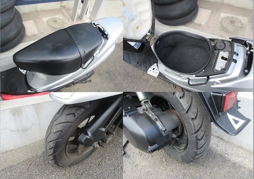 埼玉川口発！スズキ アドレスV100 タイプS シルバー 即引渡し可能