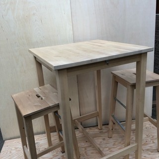 【IKEA】ハイテーブル・チェア