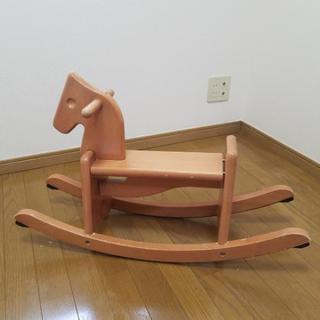🌼格安🌼木製の木馬🎠