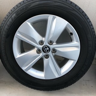 ハリアー 60系 前期 純正 17インチ タイヤ4本セット