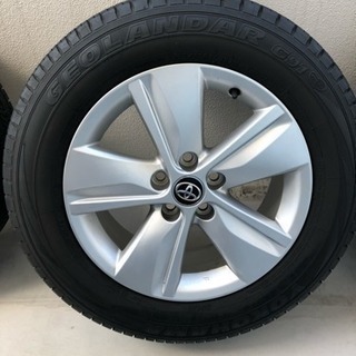 ハリアー 60系 前期 純正 17インチ タイヤ4本セット