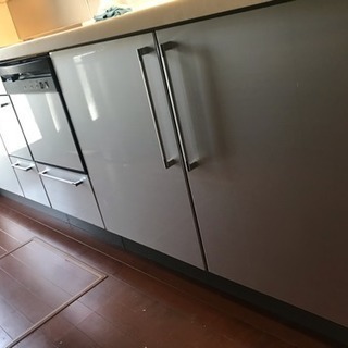 （値下げ】中古システムキッチン IHコンロ 食洗機付き