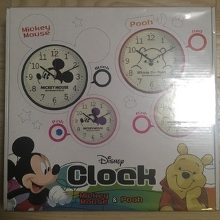 【ネット決済】新品 ディズニー ミッキー ウォールクロック 壁掛け時計